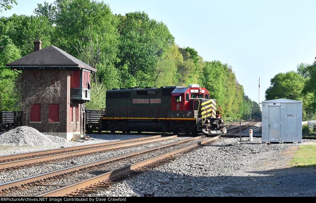 BB 6 Crossing the Diamond at Doswell